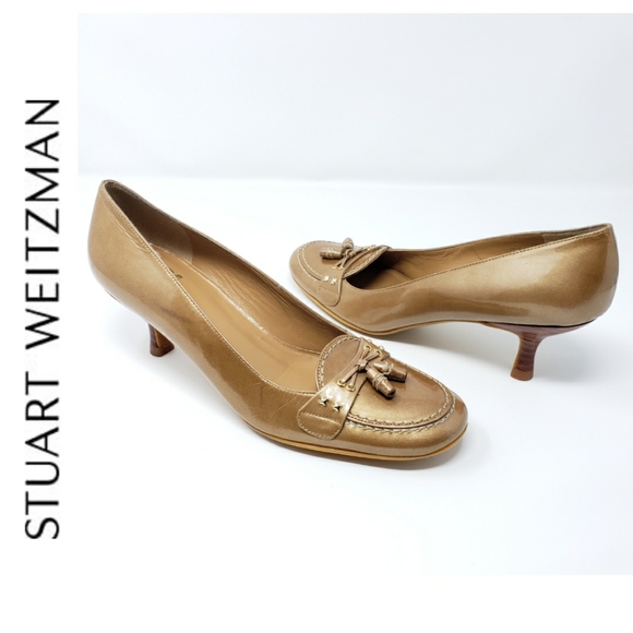NWOT! Stuart Weitzman Vintage Kitten Pumps